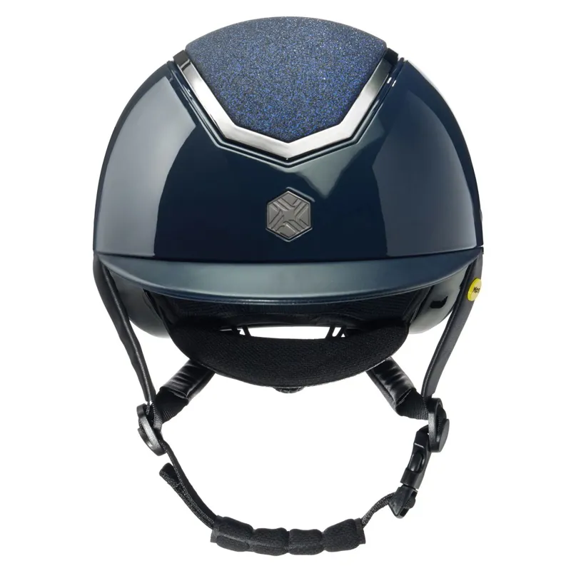 Charles Owen EQX Kylo MIPS Sparkly Riding Helmet - Navy Gloss/Pewter-1