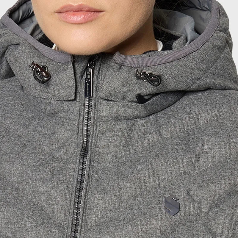 Samshield Courchevelwool Women's Quilted Jacket - Grey-2