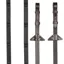 LeMieux Ergo Grip Rubber Reins - Havana/Black/Silver