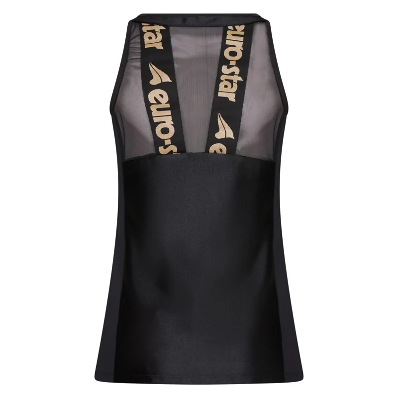 Euro-Star Yza Ladies Tank Top - Meteorite - X-Small-1