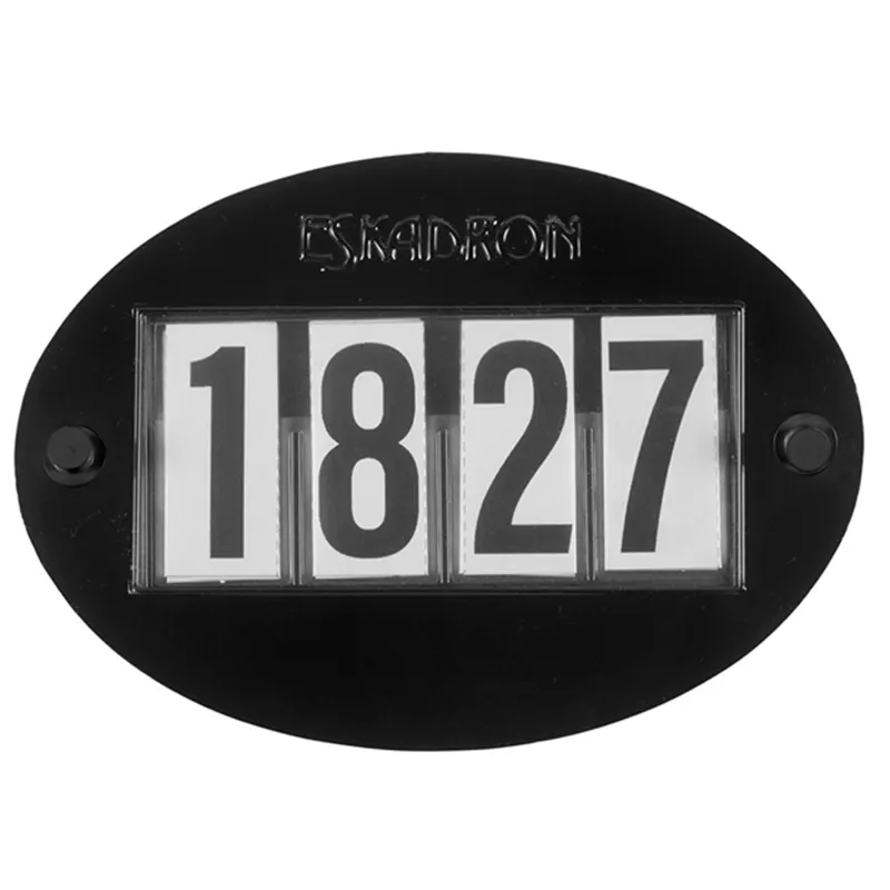 Eskadron QUICK-PIN Competition Number Set - Black-1