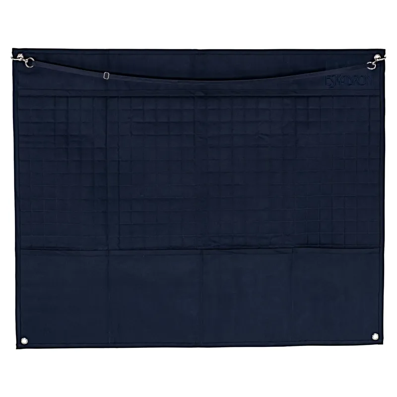 Eskadron Half Stall Quilted Curtain - Blue
