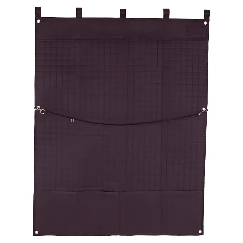 Eskadron Long Quilt Stable Curtain - Blackberry