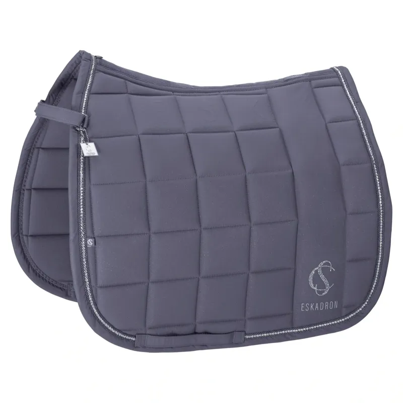 Eskadron Classic Sports Big Square Sparkle Dressage Saddle Pad Orchid