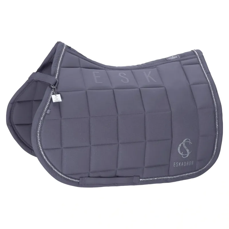 Eskadron Classic Sports Big Square Sparkle GP Saddle Pad - Orchid