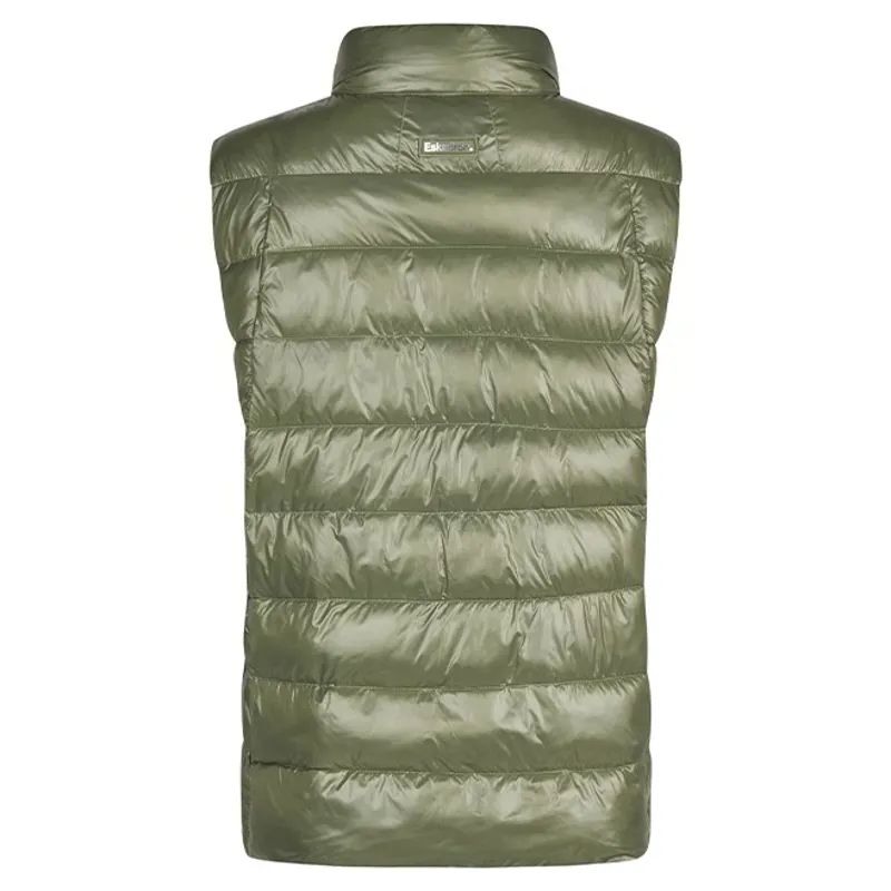 Eskadron Classic Sports Womens Quilted Vest - Dusty Olive-2
