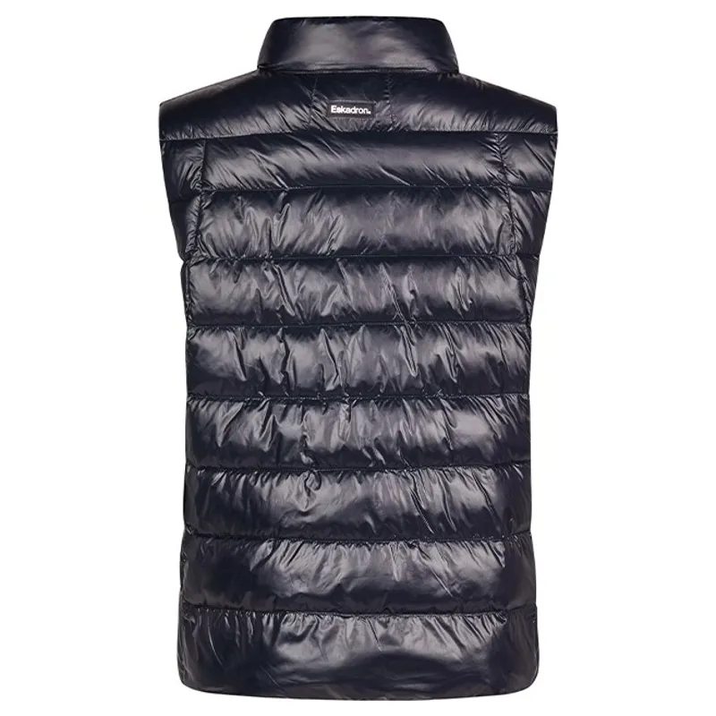 Eskadron Classic Sports Womens Quilted Vest - Navy-2