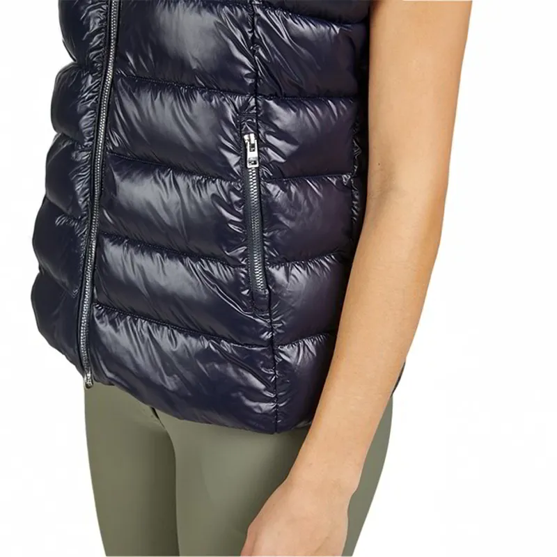 Eskadron Classic Sports Womens Quilted Vest - Navy-4