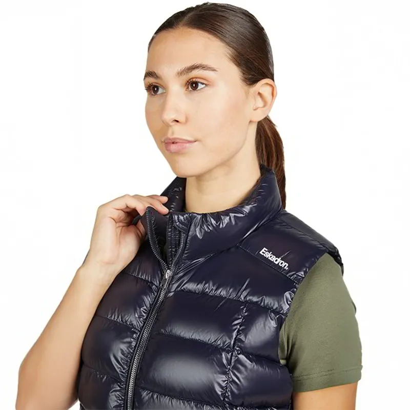 Eskadron Classic Sports Womens Quilted Vest - Navy-5