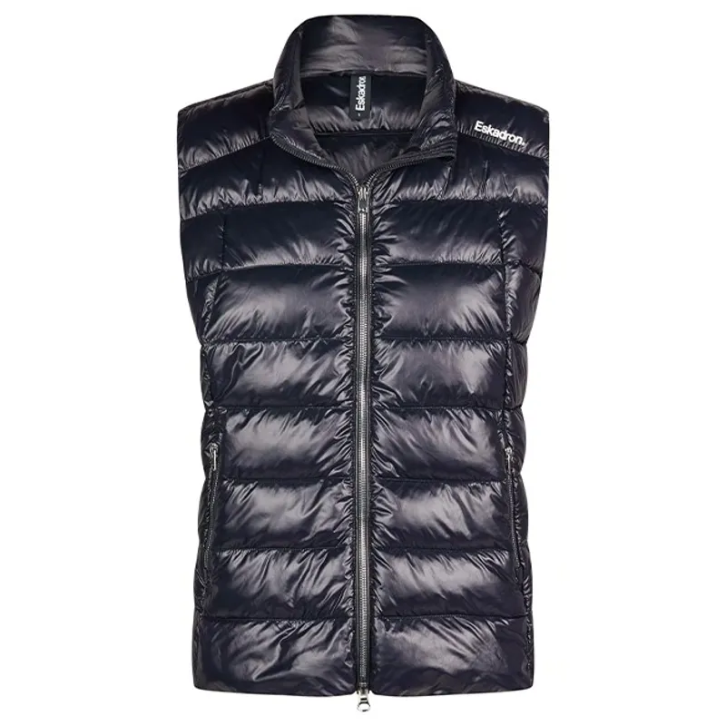 Eskadron Classic Sports Womens Quilted Vest - Navy