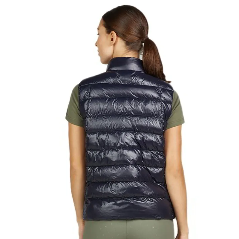 Eskadron Classic Sports Womens Quilted Vest - Navy-3