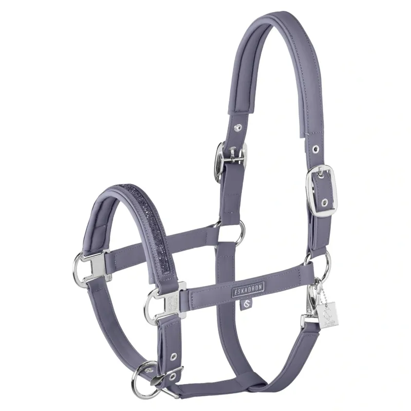 Eskadron Classic Sports Double Pin Softshell Jewel Halter - Orchid