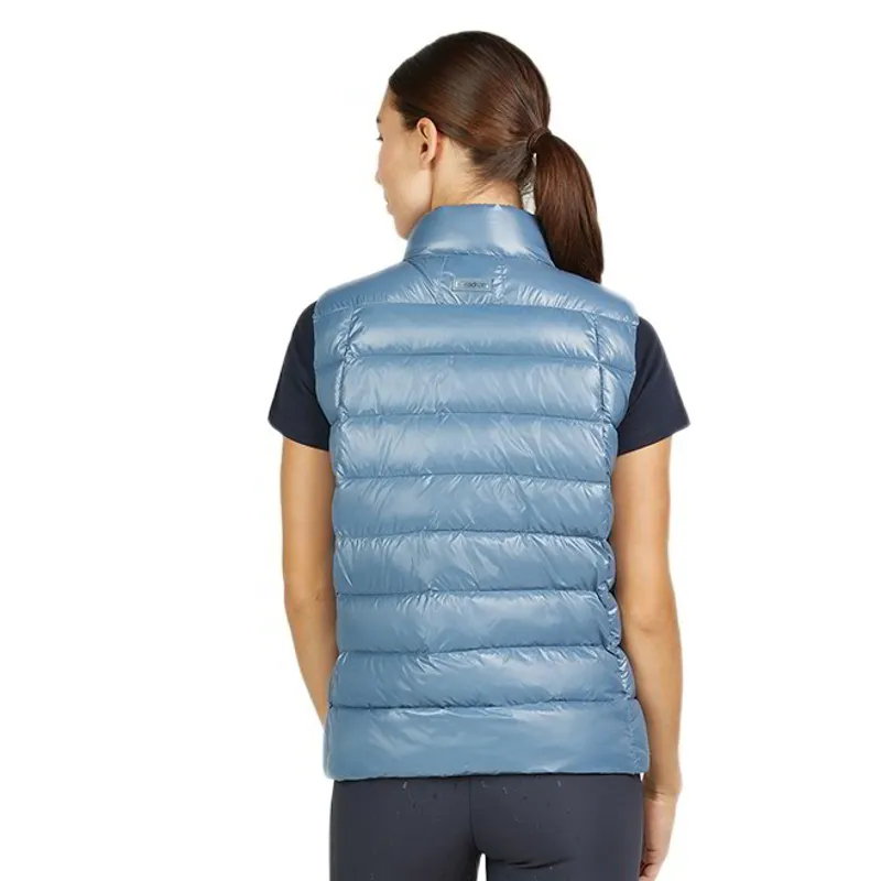 Eskadron Classic Sports Ladies Quilted Vest - Steel Blue-4