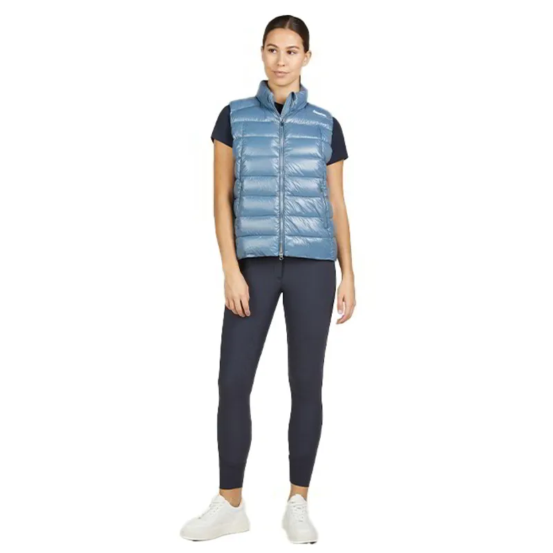 Eskadron Classic Sports Ladies Quilted Vest - Steel Blue-5
