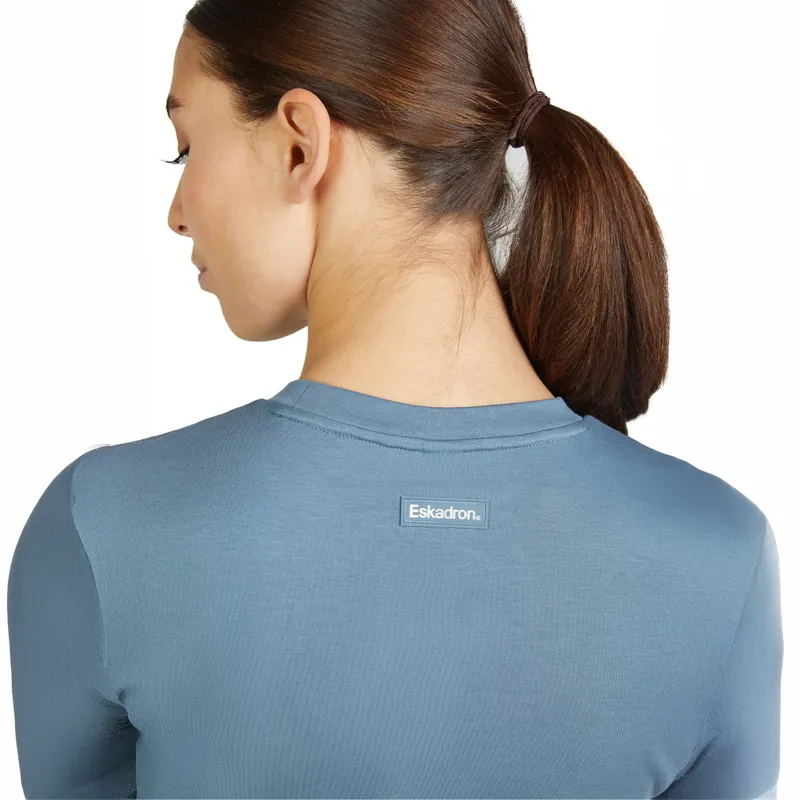 Eskadron Classic Sports Women's T-Shirt - Steel Blue-3