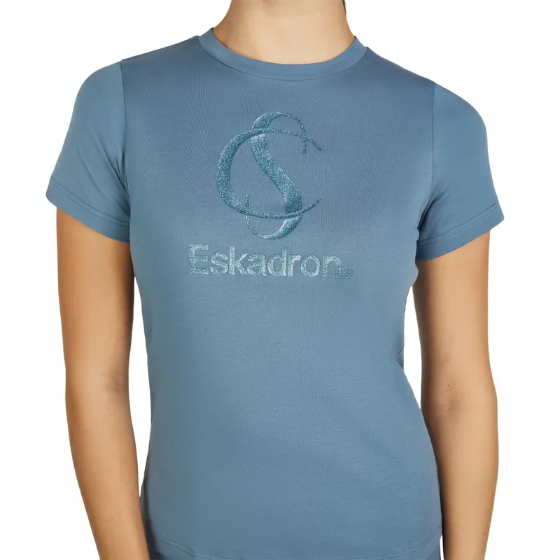 Eskadron Classic Sports Women's T-Shirt - Steel Blue-4