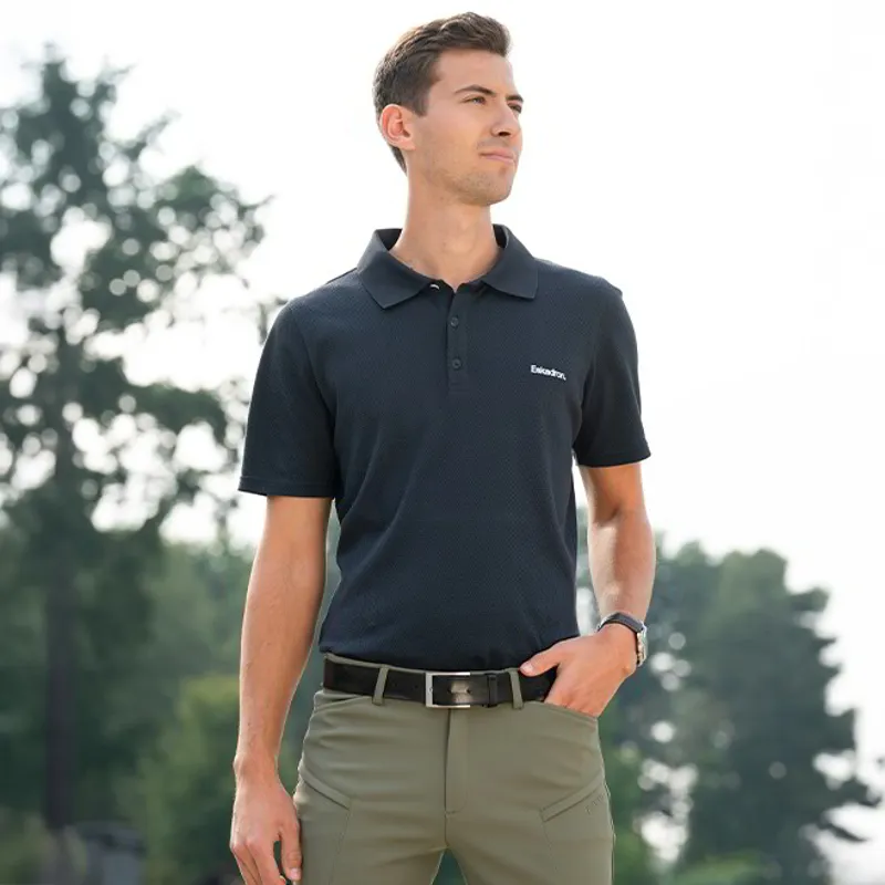 Eskadron Classic Sports Men's Polo Shirt - Navy-4