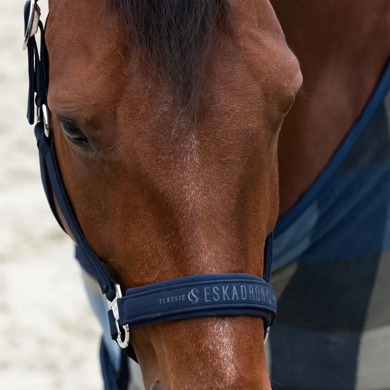 Eskadron Classic Sports Softshell Double Pin Halter - Navy-1