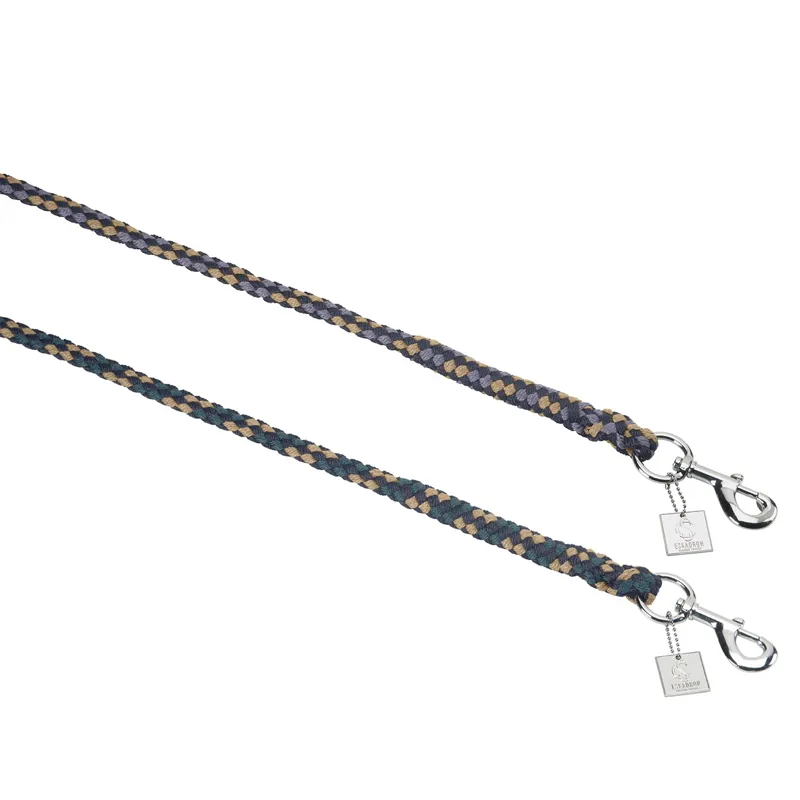 Eskadron Classic Sports Swivel Clip Lead Rope - Ocean/Sierra/Navy-1