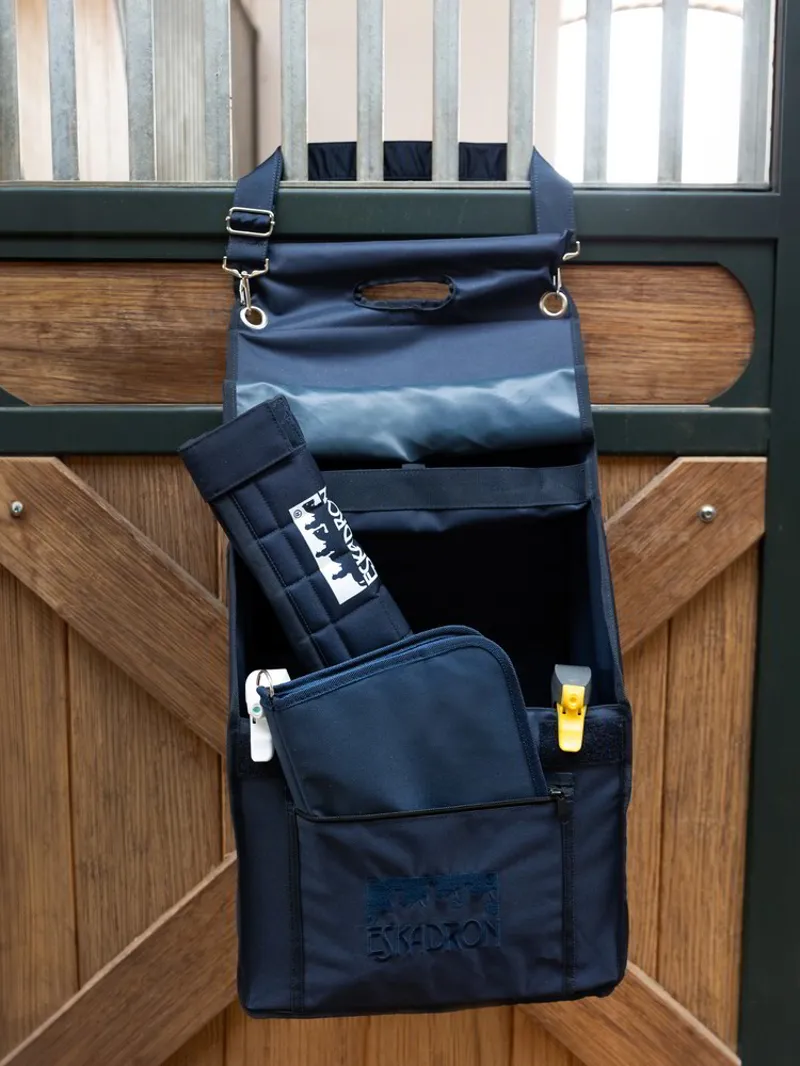 Eskadron Hanging Grooming Bag - Blue-2