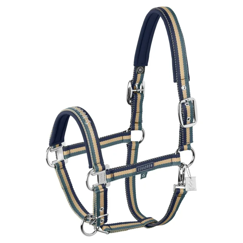 Eskadron Classic Sports Double Pin Halter - Ocean/Sierra/Navy