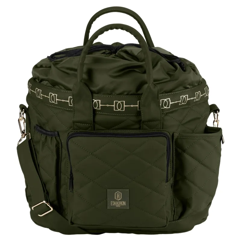 Eskadron Heritage Faux Leather Accessories Bag - Deep Moss Pre-Order