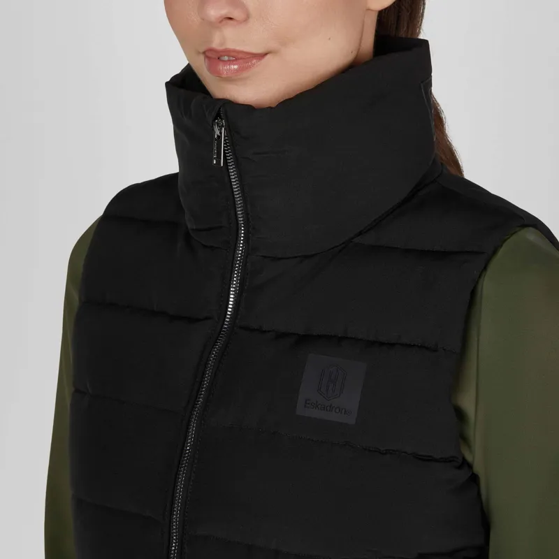 Eskadron Heritage Womens Quilted Vest - Black-5