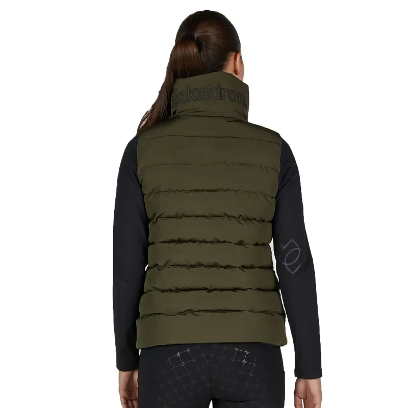 Eskadron Heritage Women's Quilted Vest - Deep Moss-1