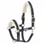 Eskadron Heritage Faux Leather Jewel Fur Halter - Navy