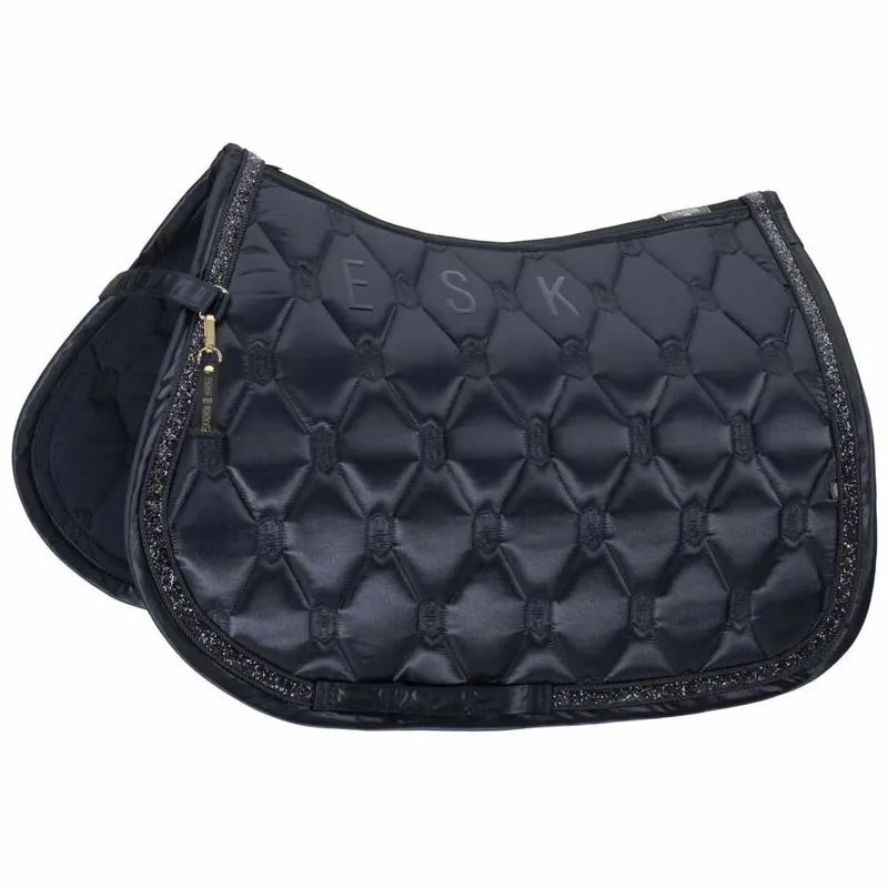 Eskadron Heritage Satin Jewel Saddlecloth - Navy