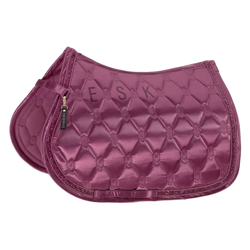 Eskadron Heritage Satin Jewel Saddle Pad - Wildberry