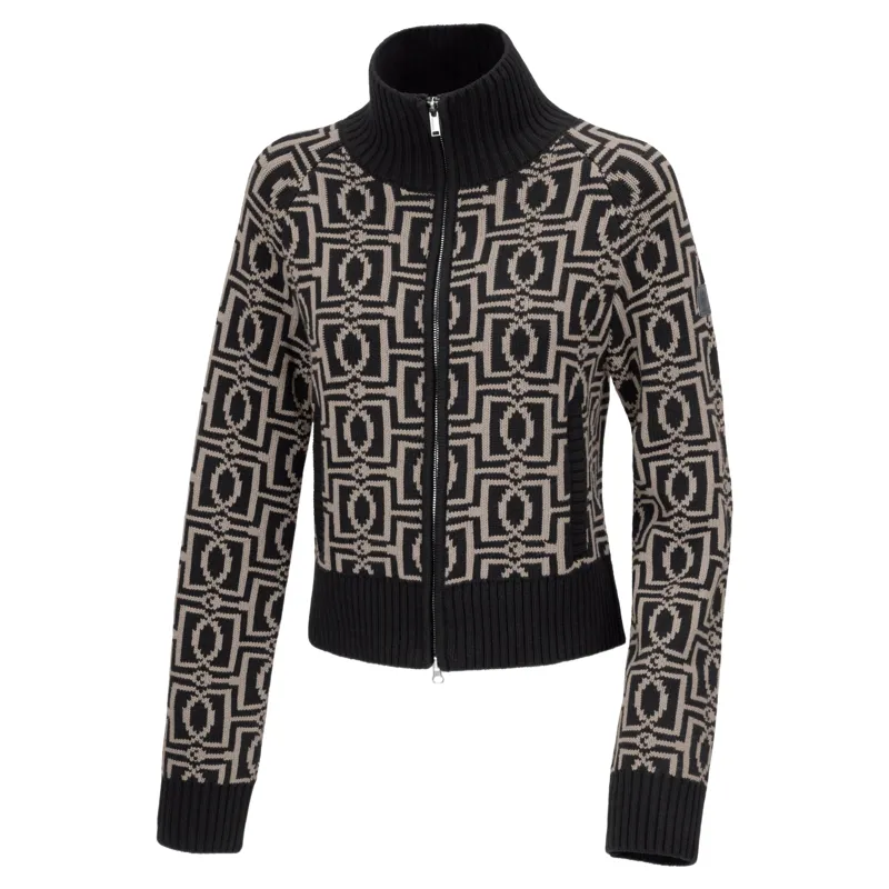 Eskadron Heritage Women's Knit-Zip Cardigan - Black-4