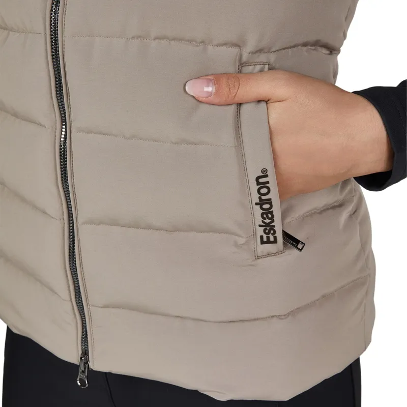 Eskadron Heritage Womens Quilted Vest - Ash-5