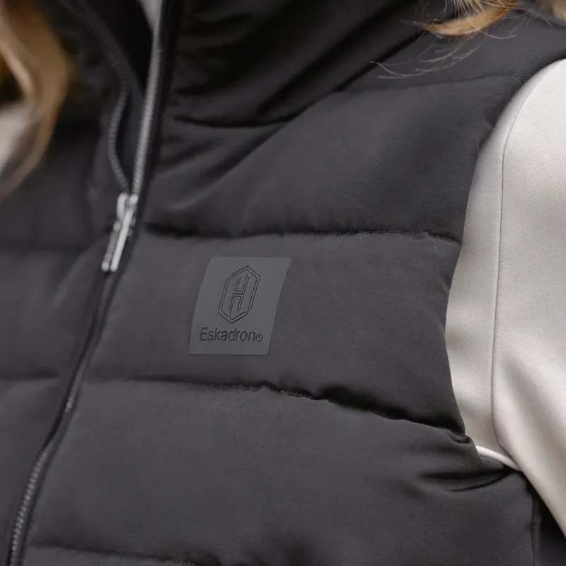 Eskadron Heritage Womens Quilted Vest - Black-4