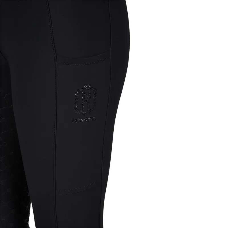 Eskadron Heritage Pro Full Grip Women's Riding Tights - Black Pre-Order-4