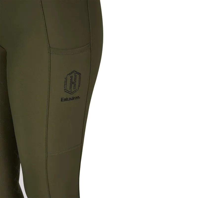 Eskadron Heritage Pro Full Grip Women's Riding Tights - Deep Moss Pre-Order-5