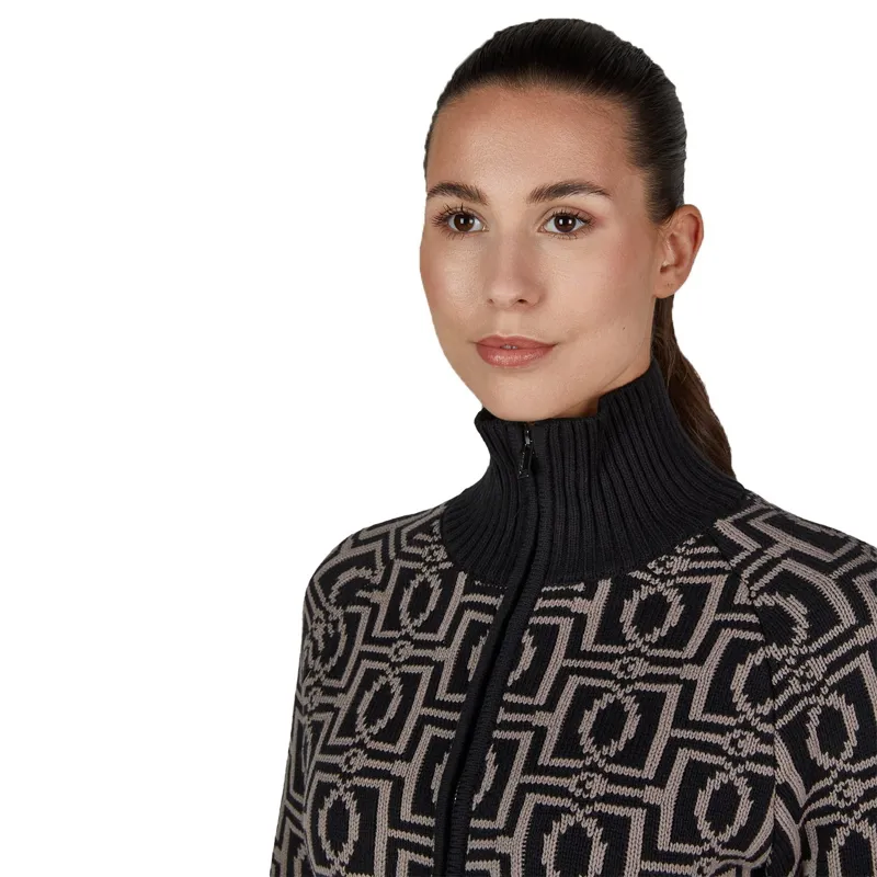 Eskadron Heritage Women's Knit-Zip Cardigan - Black-9
