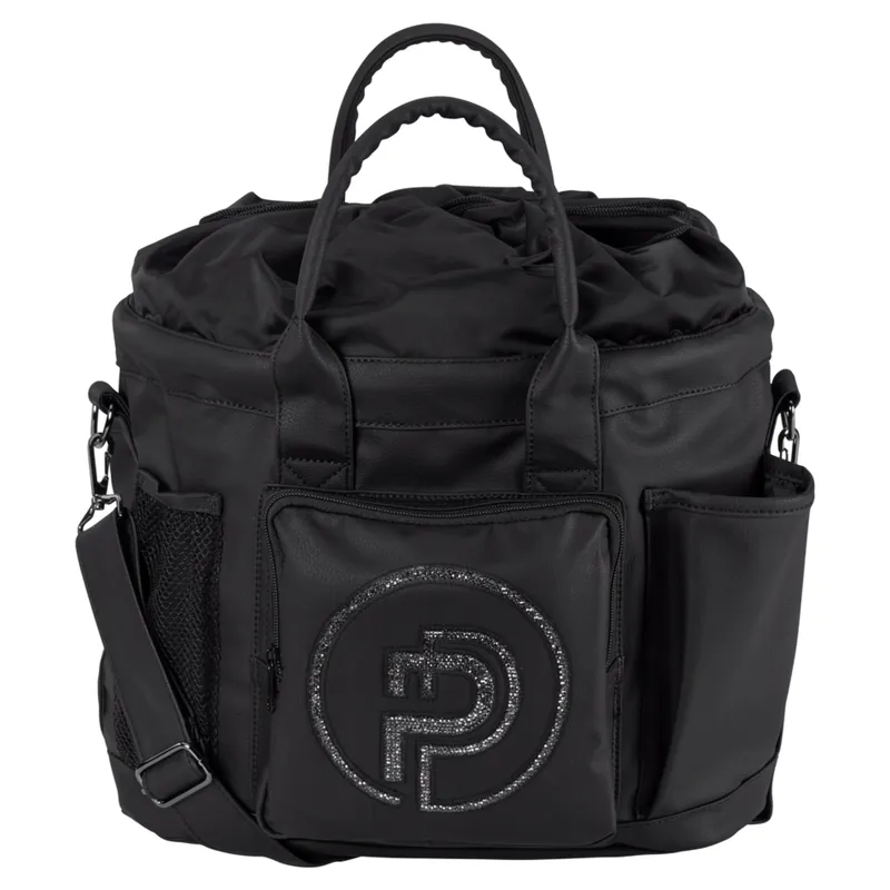Eskadron Platinum Leather Accessories Bag - Black