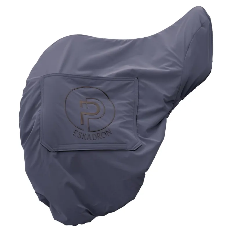 Eskadron Platinum Silk Saddle Pad Cover - Slate Blue
