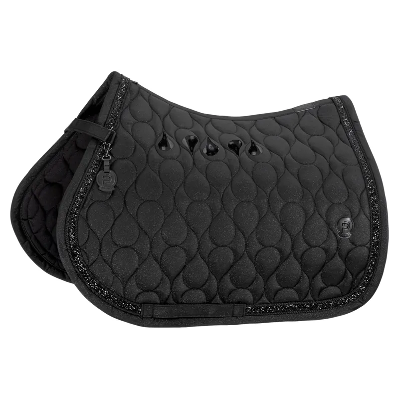 Eskadron Platinum Sparkle Jewel Saddle Pad - Black