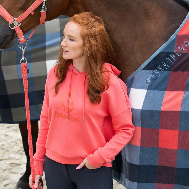 Eskadron Classic Sports Womens Hoodie - Coral Blossom-4