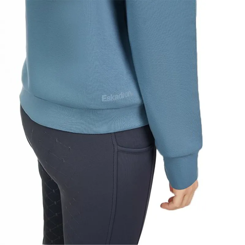 Eskadron Classic Sports Ladies Hoodie - Steel Blue-4