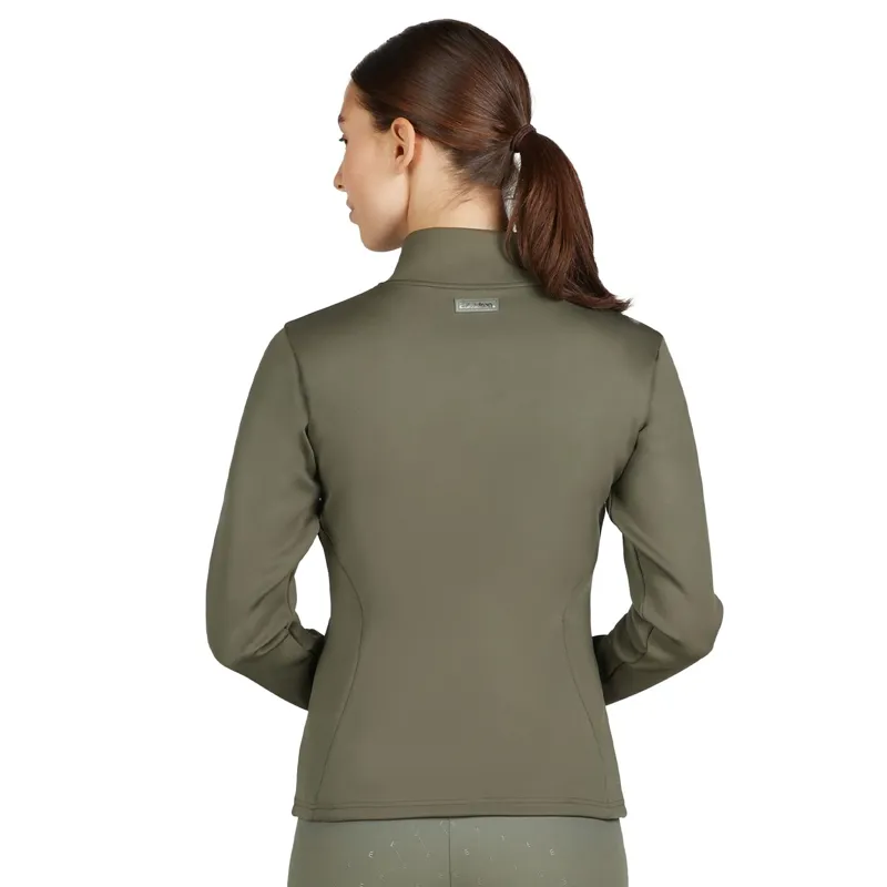 Eskadron Classic Sports Ladies Full Zip Sweater - Dusty Olive-5