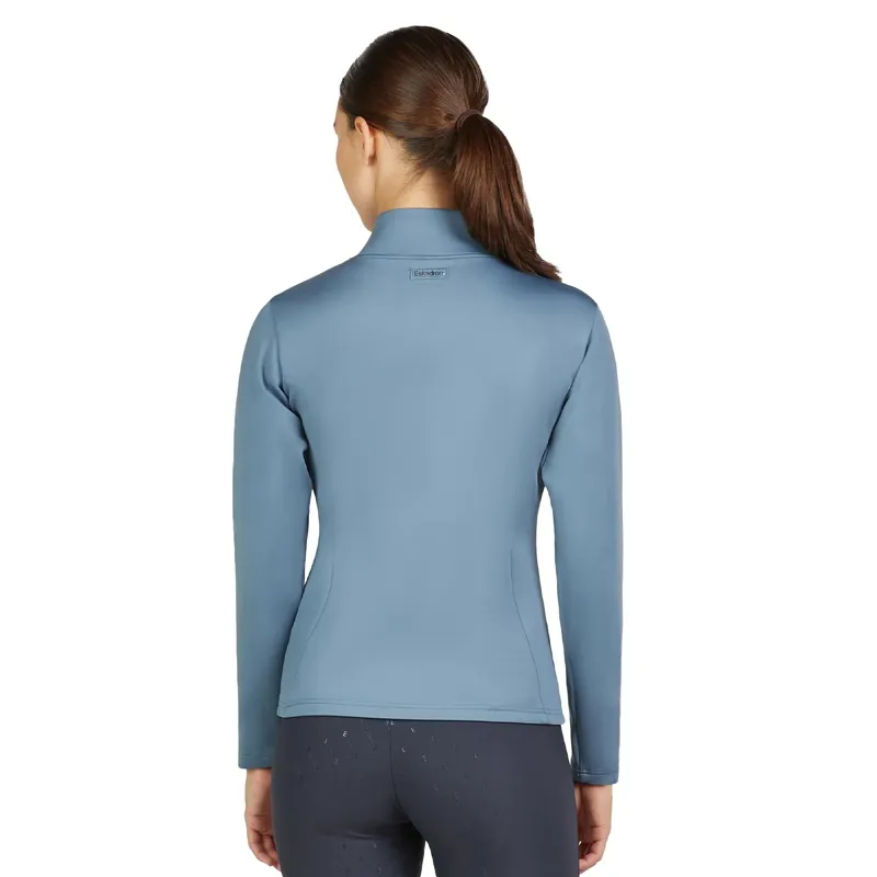 Eskadron Classic Sports Ladies Full Zip Sweater - Steel Blue-2