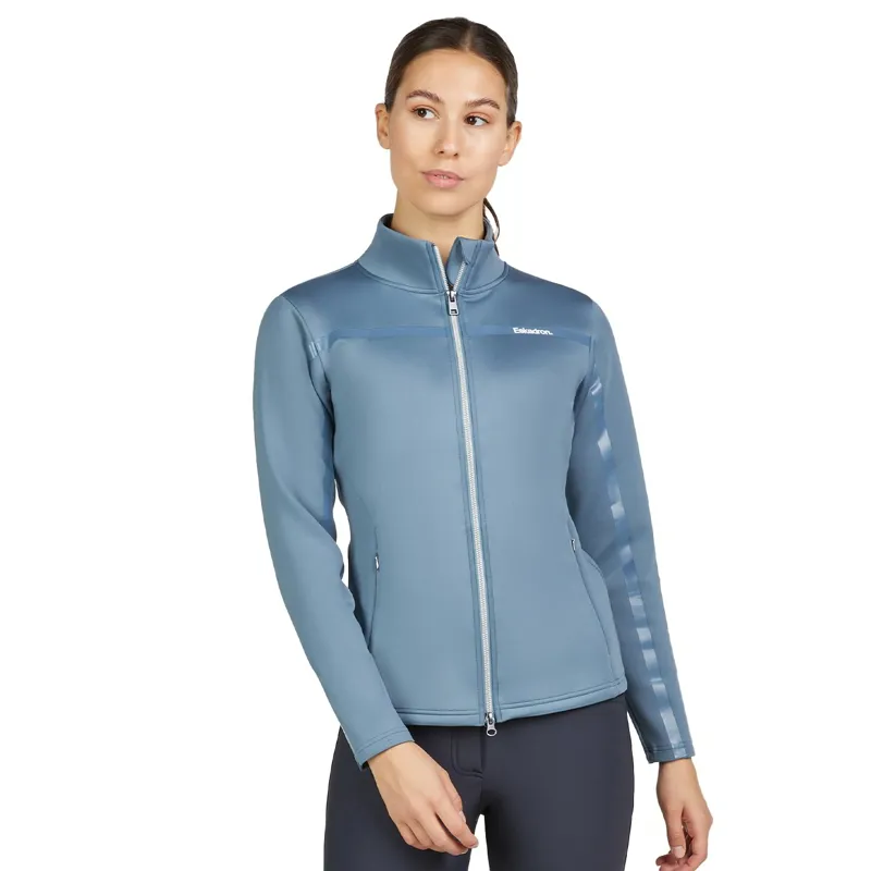 Eskadron Classic Sports Ladies Full Zip Sweater - Steel Blue