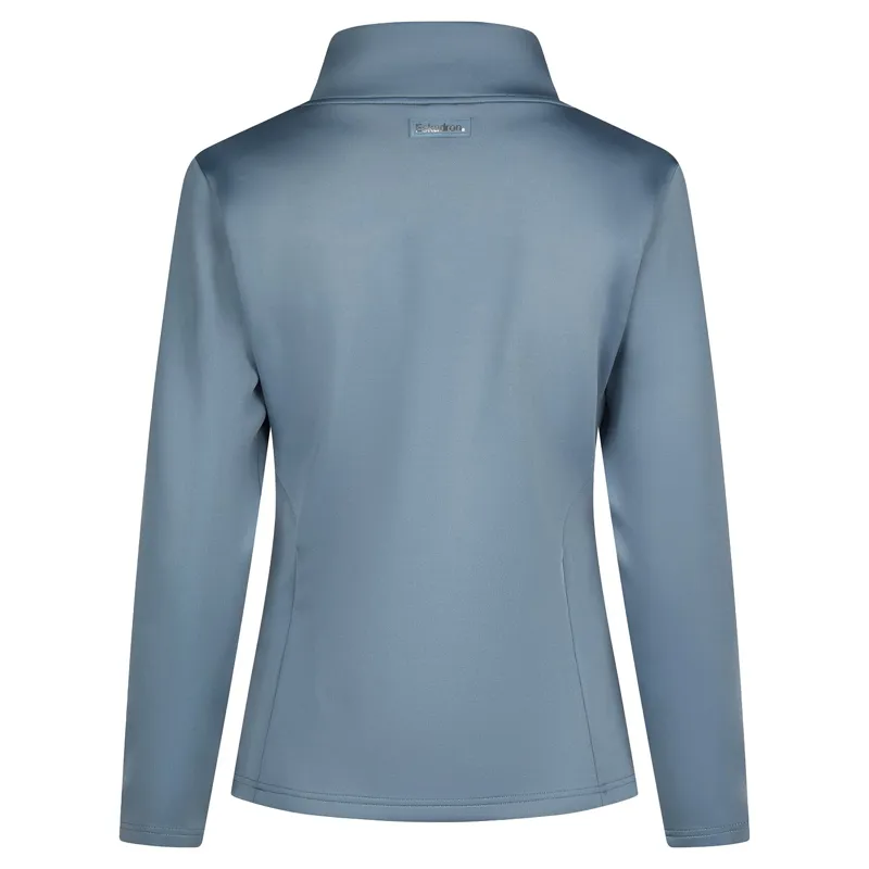 Eskadron Classic Sports Ladies Full Zip Sweater - Steel Blue-3
