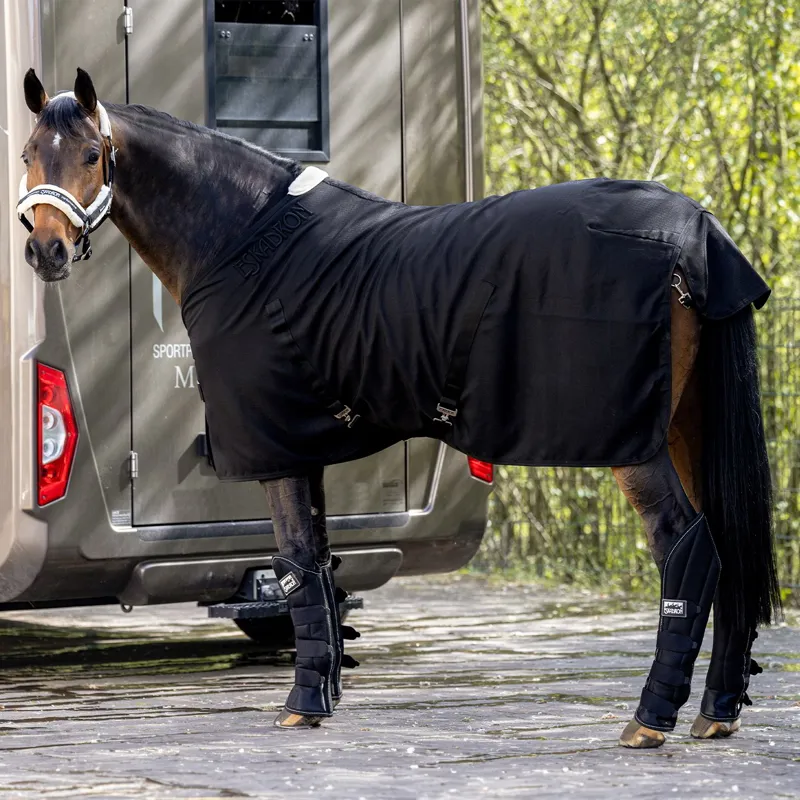 Eskadron Ultralight Ripstop Stable Sheet - Black-5