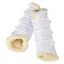 Eskadron Faux Fur Brushing Boots - White