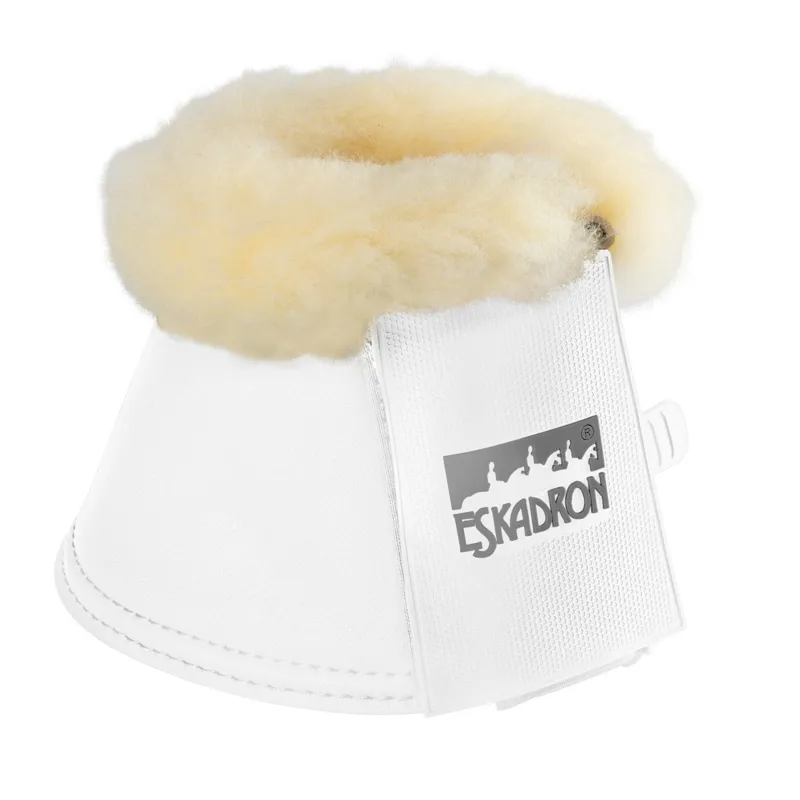 Eskadron Allround Lambskin Bell Boots - White-1