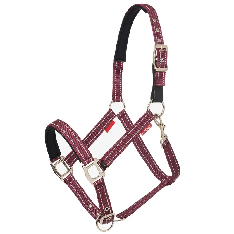 LeMieux Essential Yard Halter - Burgundy